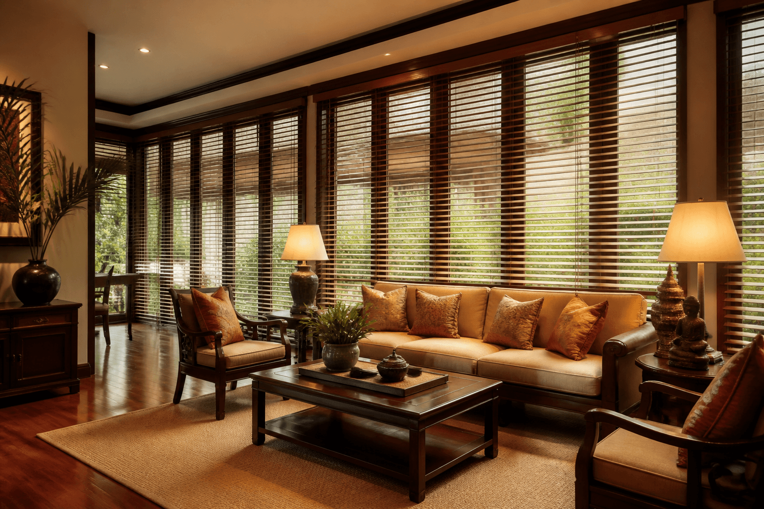 สไตล์คลาสสิกอบอุ่น — มู่ลี่โรมัน